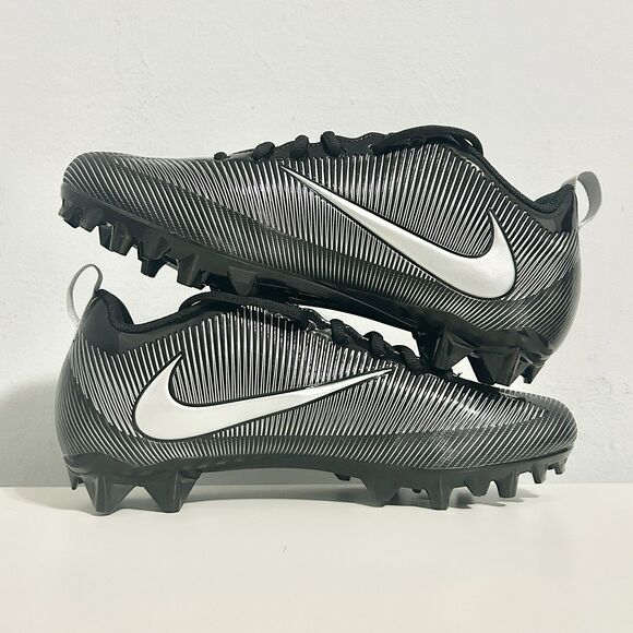 Nike Vapor Strike 5 TD “Black Metallic Silver” Men’s Size 9 Football Cleats main image 4